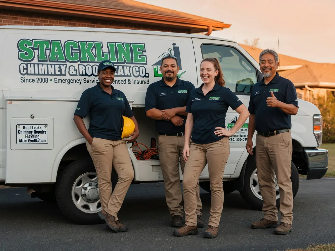 Chimney flashing repair company in Buies Creek, NC